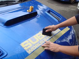 WRC'07ボンネット