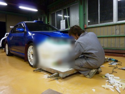 G-CONCEPT フロントバンパー開発中 その2