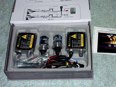 フォグランプの HID 化
