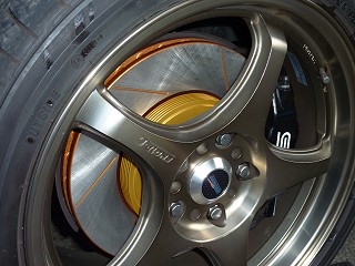 スリット入りブレーキローター