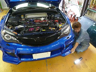 私の GRB も、もう 2回目の車検