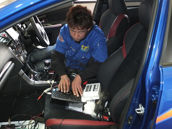 新型 WRX-STI(VAB) 本格 ECU セッティング! まずは特別仕様版 Phase1