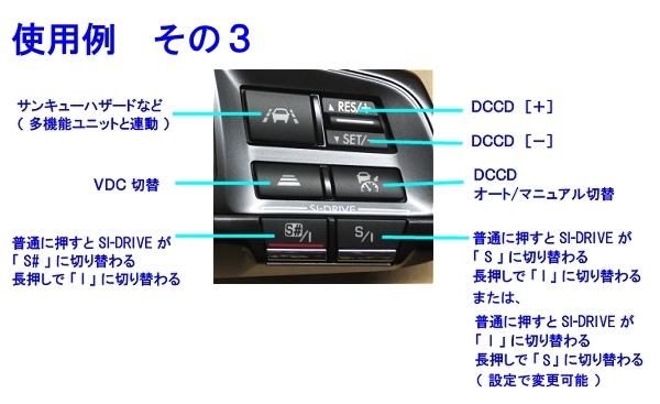 ハンドルスイッチの信号変換ユニット その2