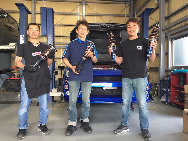 VAB 用の新・車高調