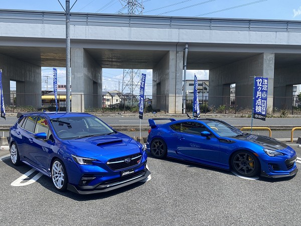 S-craft 最新 VN5型レヴォーグ用エアロ展示