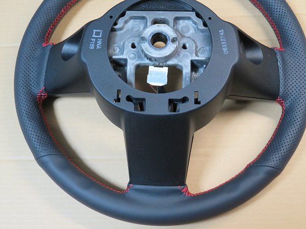 DIYステアリング本革巻き替えキット やってみた
