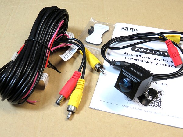 ATOTO AC-HD03LR 720P リアビューバックアップカメラ